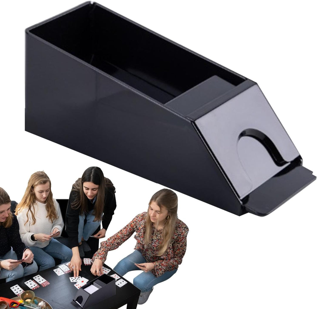 Kartenspender, Kartenschuh | 4/6-Deck-Poker-Dealer-Halter,Wiederverwendbarer Kartenverteiler für Spi