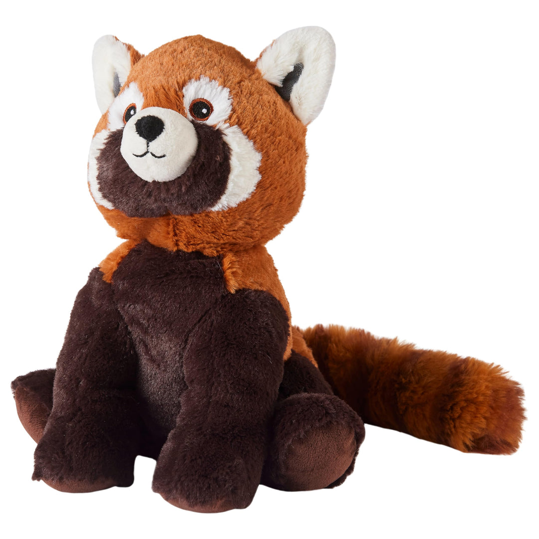 Warmies Plüsch Roter Panda Mikrowellen-Erwärmbarer Gewichteter Teddy mit französischem Lavendelduft,