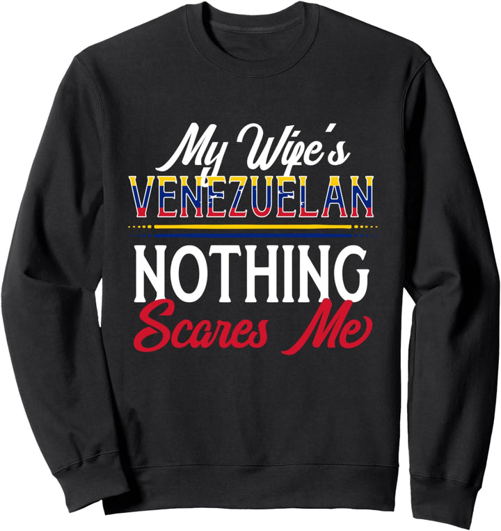 Venezolanische Ehefrau Venezuela Ehemann Jahrestag Sweatshirt