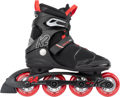 K2 Skates Herren Inline Skates F.I.T. 84 PRO, black - red, 30G0515 EU: 43.5 (UK: 9 / US: 10) black -