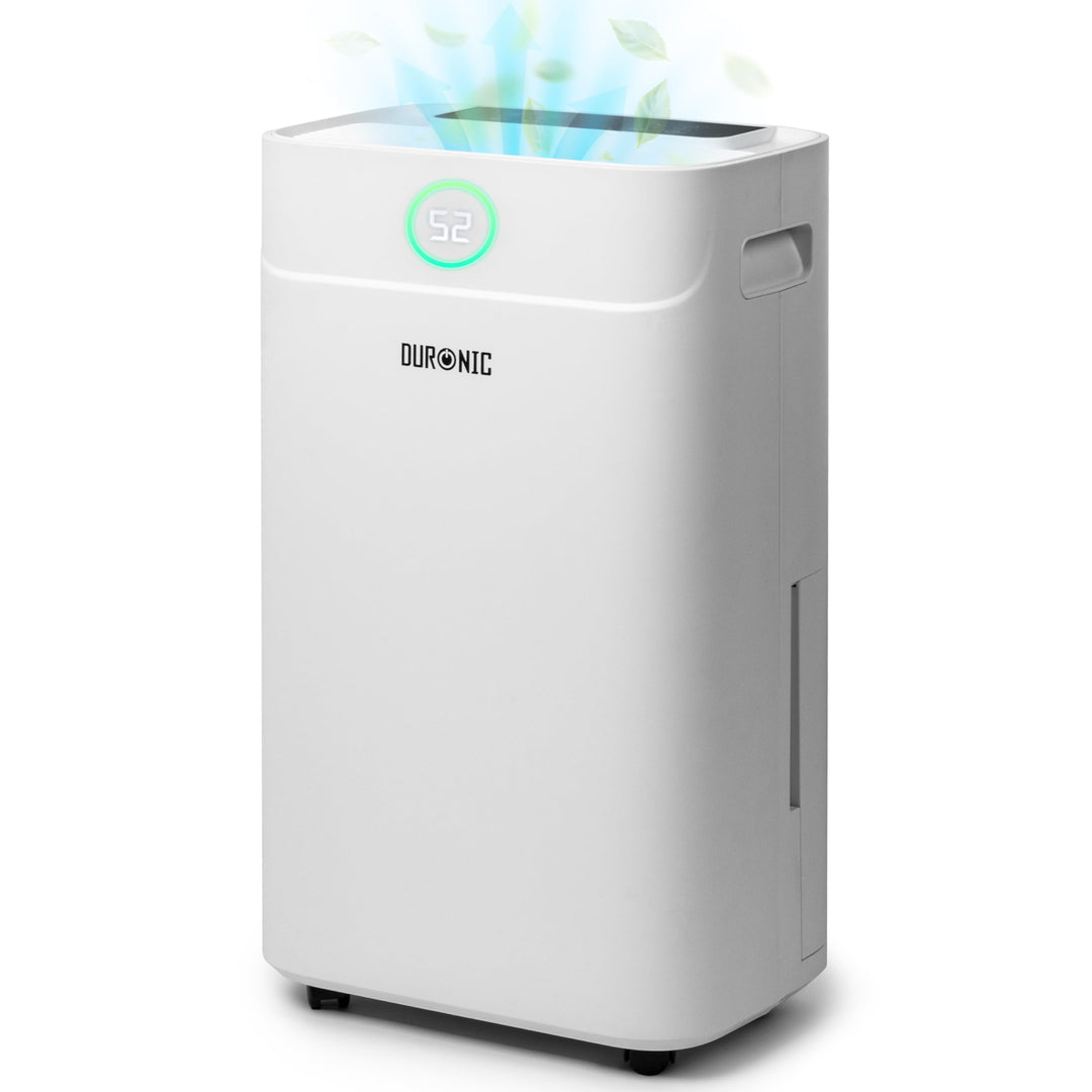 Duronic DH201 Luftentfeuchter, elektrischer Entfeuchter für 25 m² Räume, leiser Raumentfeuchter mit