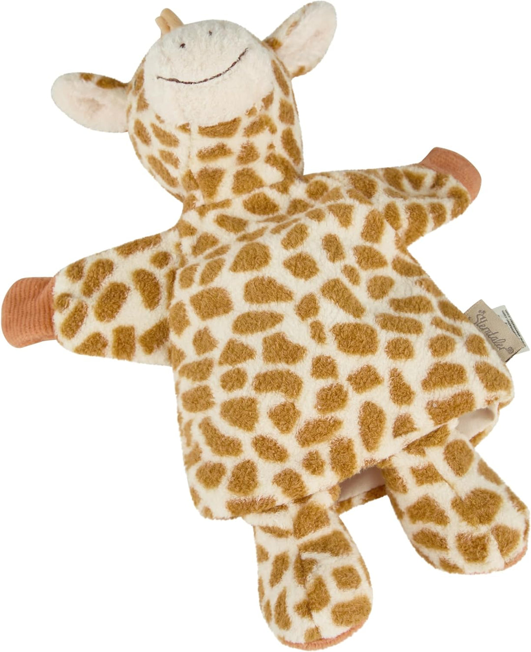 Sterntaler Kinder Handpuppe Giraffe Kaya - weiches Spielzeug zum Puppentheater, Erzählen, Kuscheln &amp;