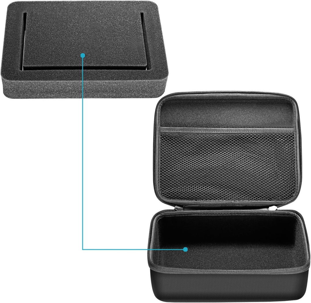 Neewer EVA Monitore Aufbewahrungstasche (24x19x9cm) mit ausgeschnittenem Würfelblock-Schaumpolster f