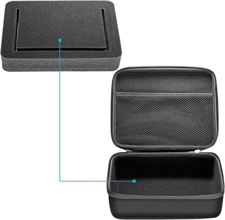 Neewer EVA Monitore Aufbewahrungstasche (24x19x9cm) mit ausgeschnittenem Würfelblock-Schaumpolster f