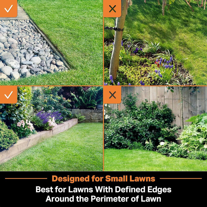 VBRM16 Plus OcuMow® Mähroboter kabellos für Rasenflächen bis zu 200 ㎡ Hindernisvermeidung Geräuschar