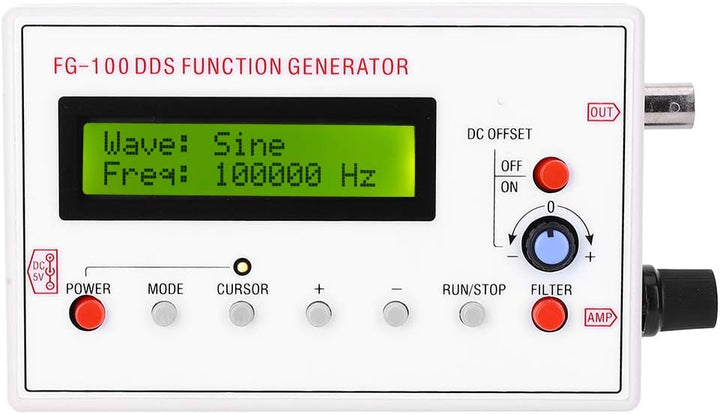 FTVOGUE 1HZ-500KHz DDS Funktionssignalgenerator Modul Sinus Rechteck Dreieck Sägezahn