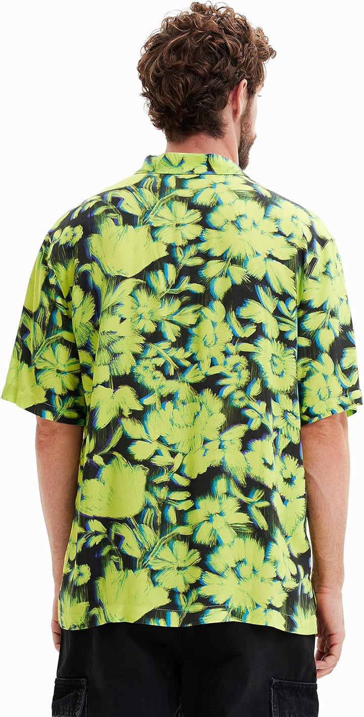 Desigual Herren Shirt XXL Schwarz, XXL Schwarz