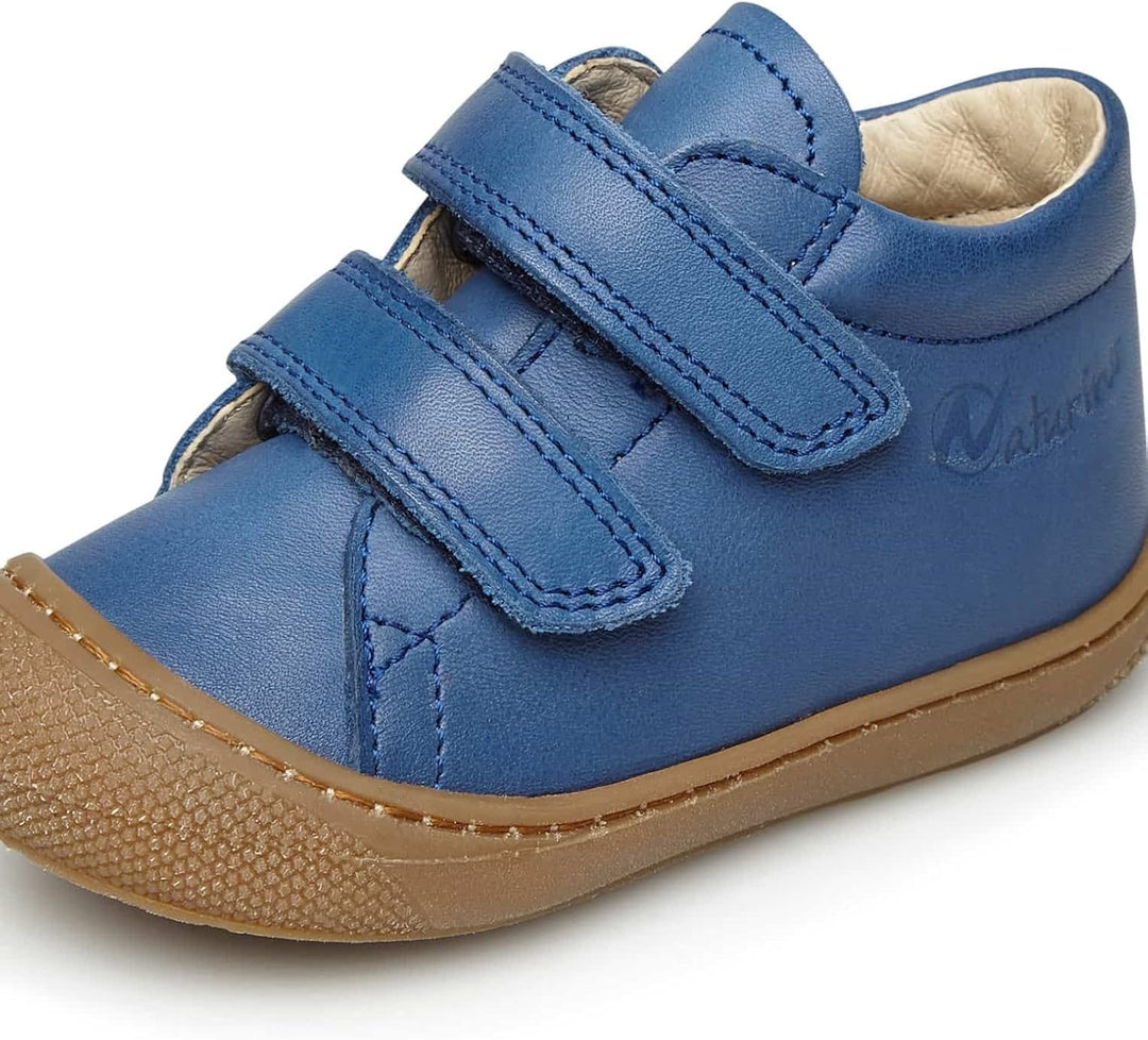 Naturino Cocoon VL-Lauflernschuhe aus Leder 18 EU Hellblue, 18 EU Hellblue