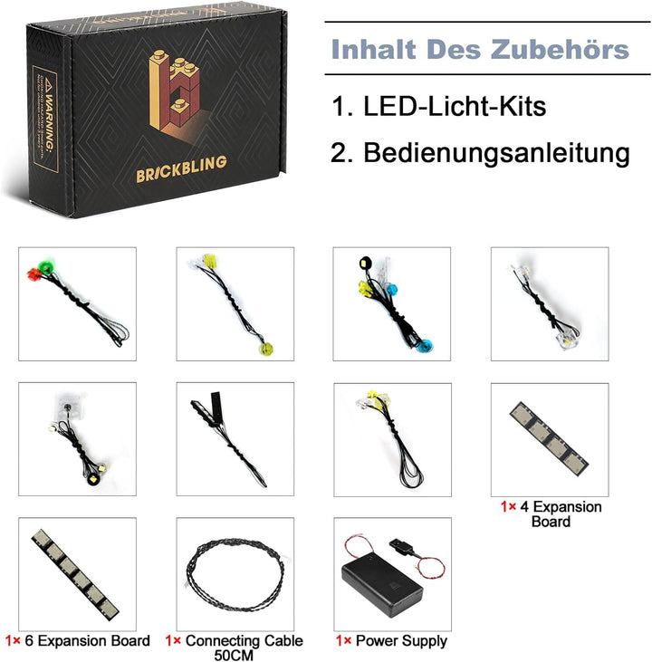 Led Licht Set Kompatibel mit Lego The Parrot Houses 21282 (Kein Modell), Dekorationsbeleuchtungsset