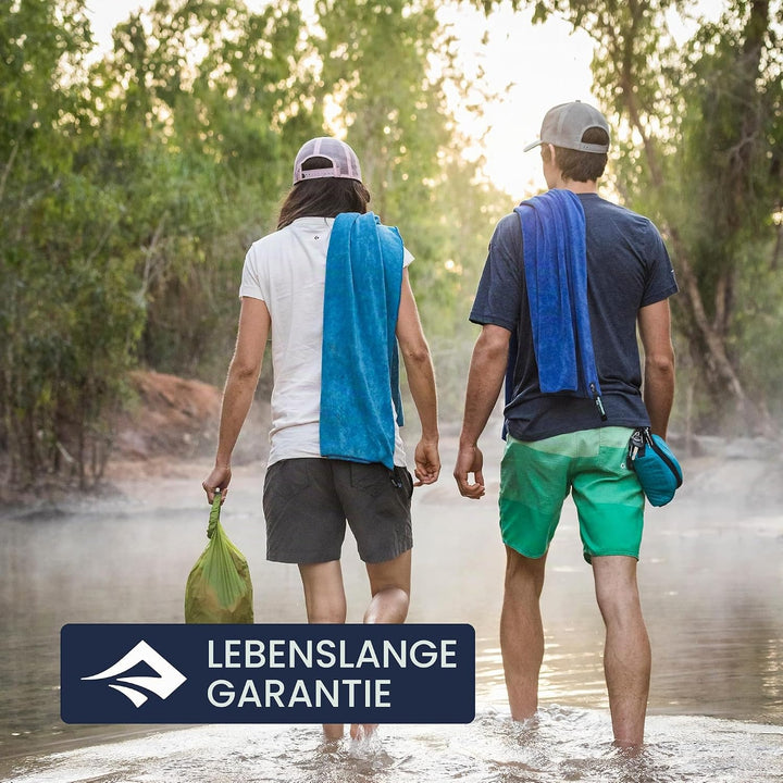 Sea to Summit - Tek Towel Reisehandtuch - Badetuch - Weiches Frottee - Saugfähig &amp; Schnelltrocknend