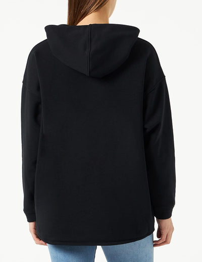 Tamaris Damen ALLARIZ Oversized hoody S Black Beauty, S Black Beauty