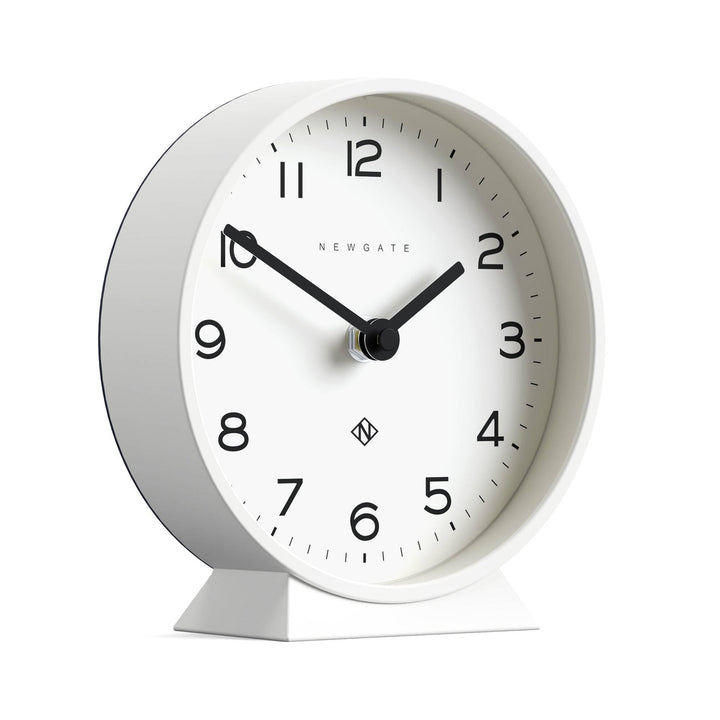 NEWGATE® M Mantel - Silent Sweep Kaminuhr - 'No Tick' - Moderne Kaminuhr - Kleine Uhr - Wohnzimmeruh