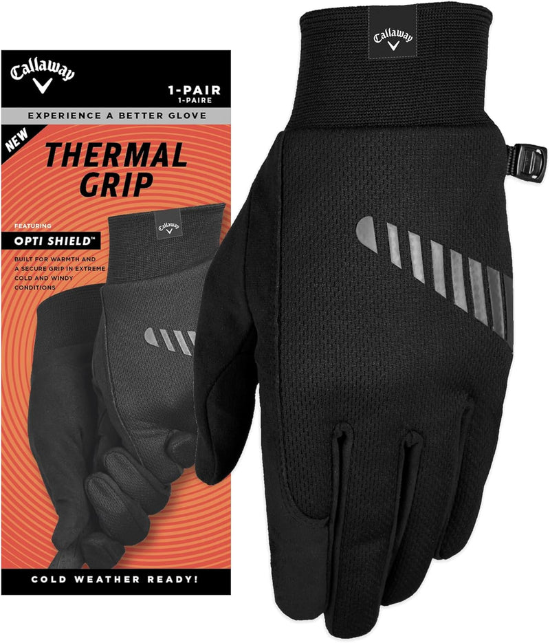 Callaway Golf Thermal Grip Golfhandschuhe für kaltes Wetter (2er Pack) 2023 M/L, M/L