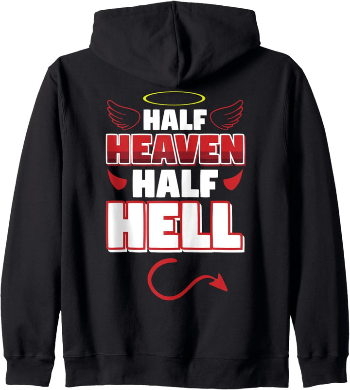 Satanismus Goth Hail Satan Half Kapuzenjacke