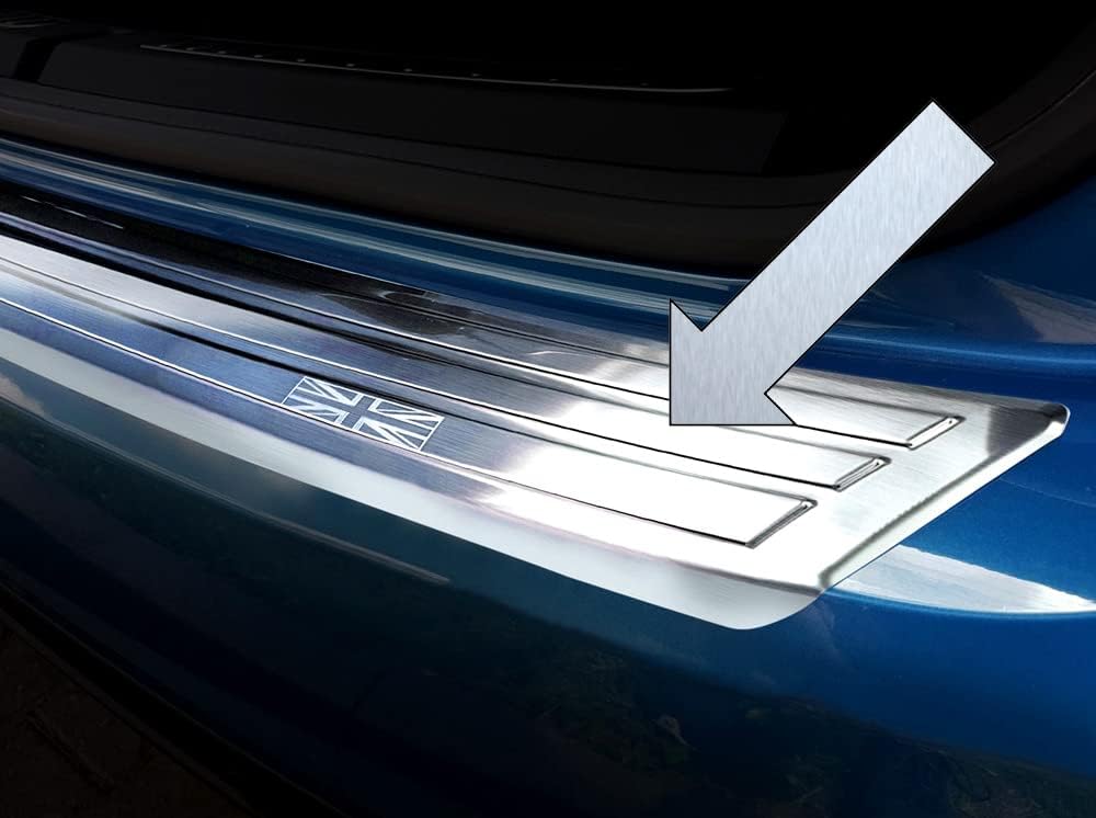 Spangenberg Ladekantenschutz Edelstahl kompatibel mit Mini Countryman II Typ F60 2. Generation vor F