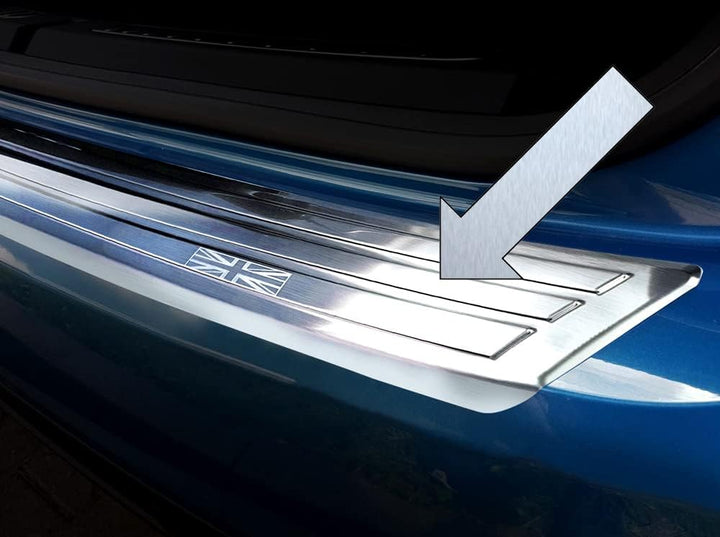 Spangenberg Ladekantenschutz Edelstahl kompatibel mit Mini Countryman II Typ F60 2. Generation vor F