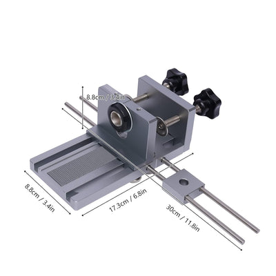 Bohrerführung für die Holzbearbeitung,Lightakai 3 in 1 Dübellehre Bohrschablone Führung Kit 6/8/10mm