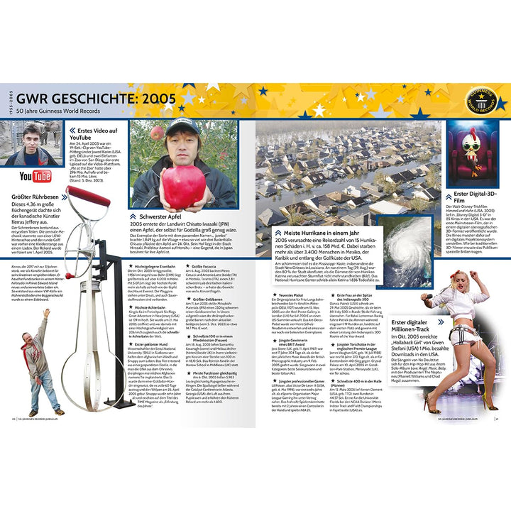 GUINNESS WORLD RECORDS 2025: Das beliebte Rekorde-Buch für Kinder und Erwachsene, Kinderbuch ab 8 Ja