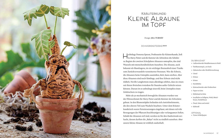 Harry Potter - Das magische Bastelbuch: Das offizielle Harry-Potter-Bastelbuch, Gebundenes Buch