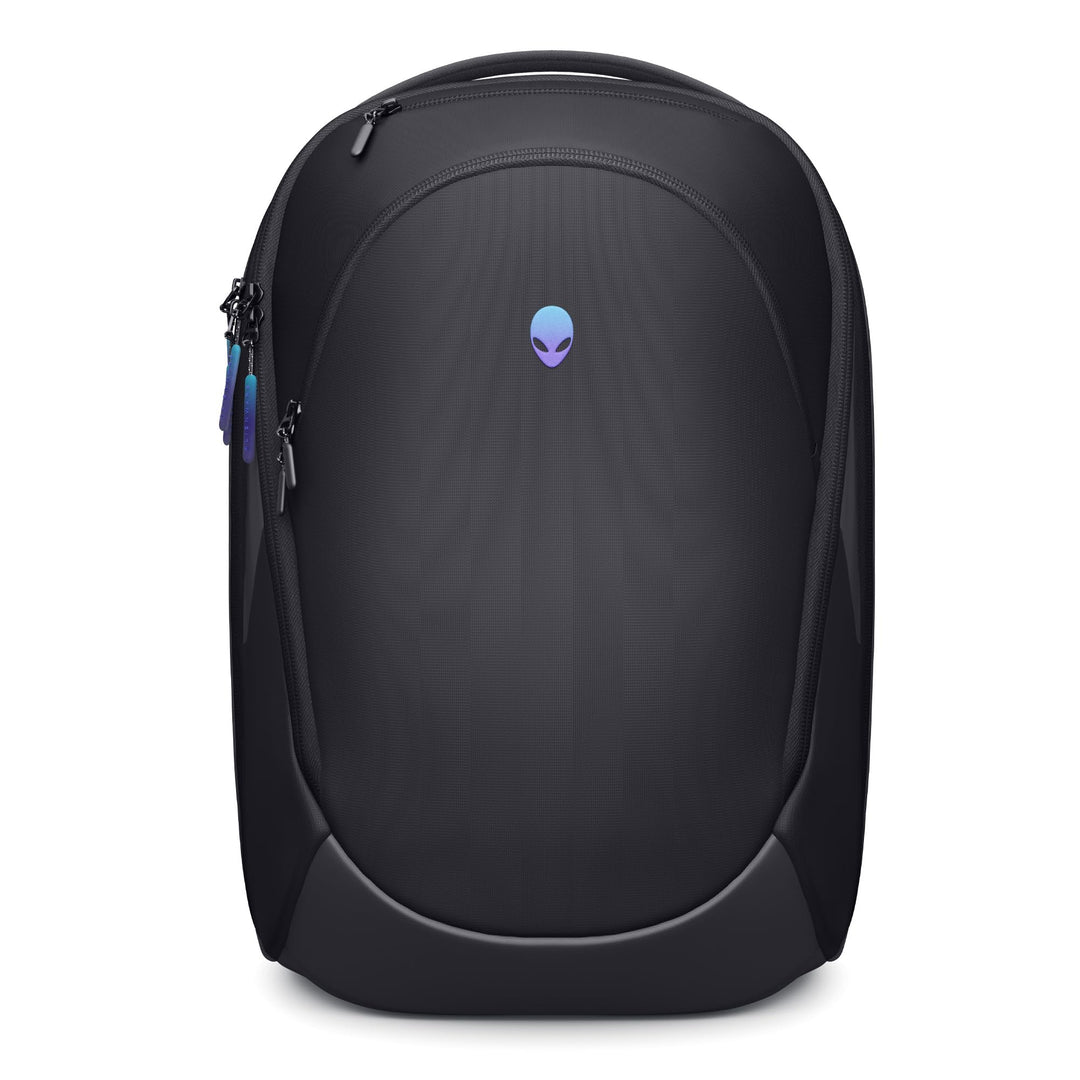Alienware 18 Rucksack – AW7825P – 28L Kapazität, atmungsaktives 3D‑Mesh, magnetische Taschenorganize