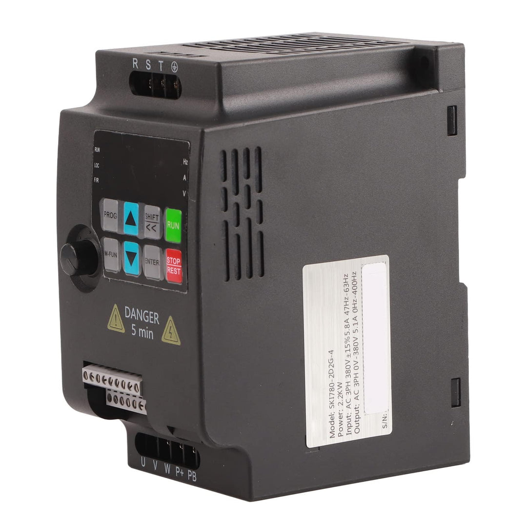 380 V 2.2kw Mini VFD Frequenzumrichter 3 phasen-Wechselstrom Wechselrichter für 3 phasen Drehstrommo