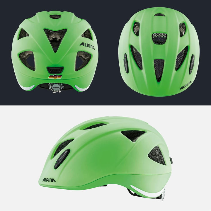 ALPINA XIMO L.E. - Leichter, Sicherer & Bruchfester Fahrradhelm Mit Optionalen LED-Licht Für Kinder