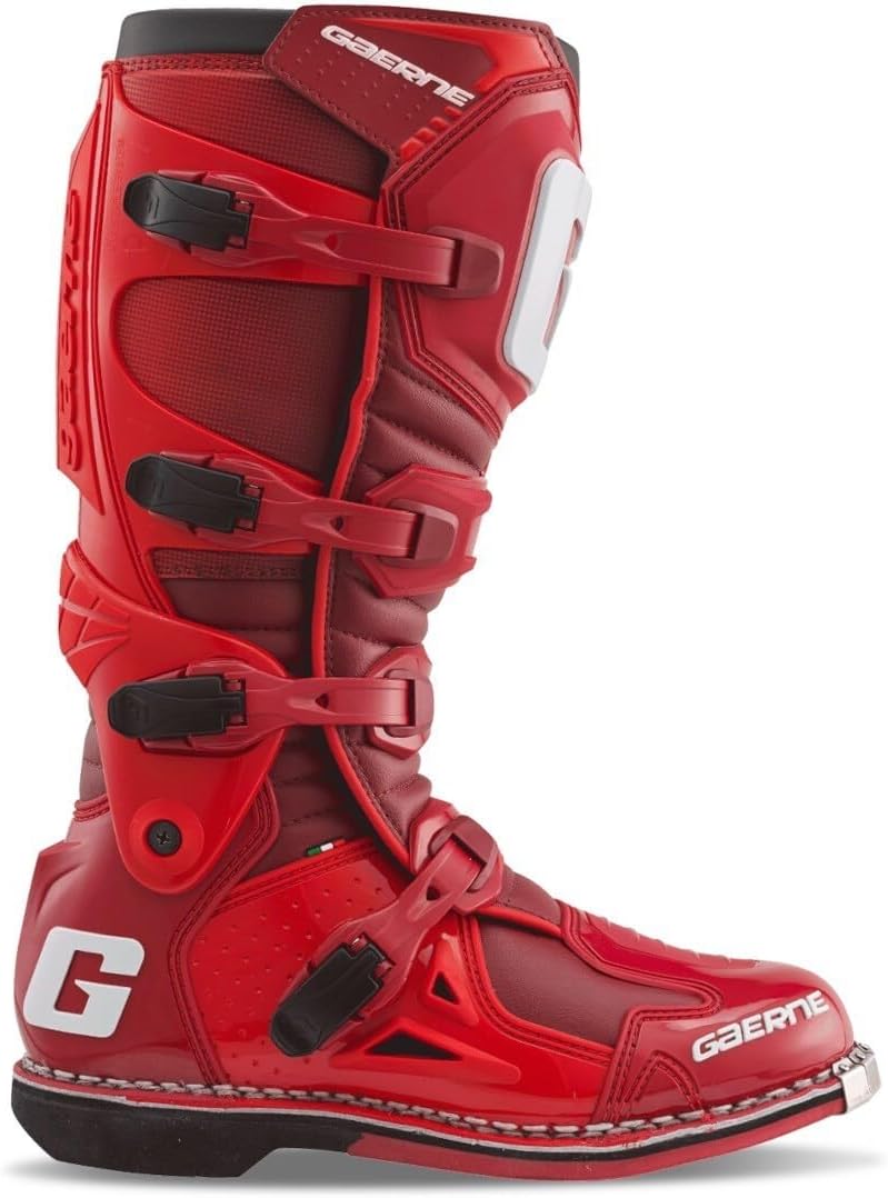 Gaerne Motocross-Stiefel Fastback Endurance Cactus Blue Rot 43 EU, Rot 43 EU