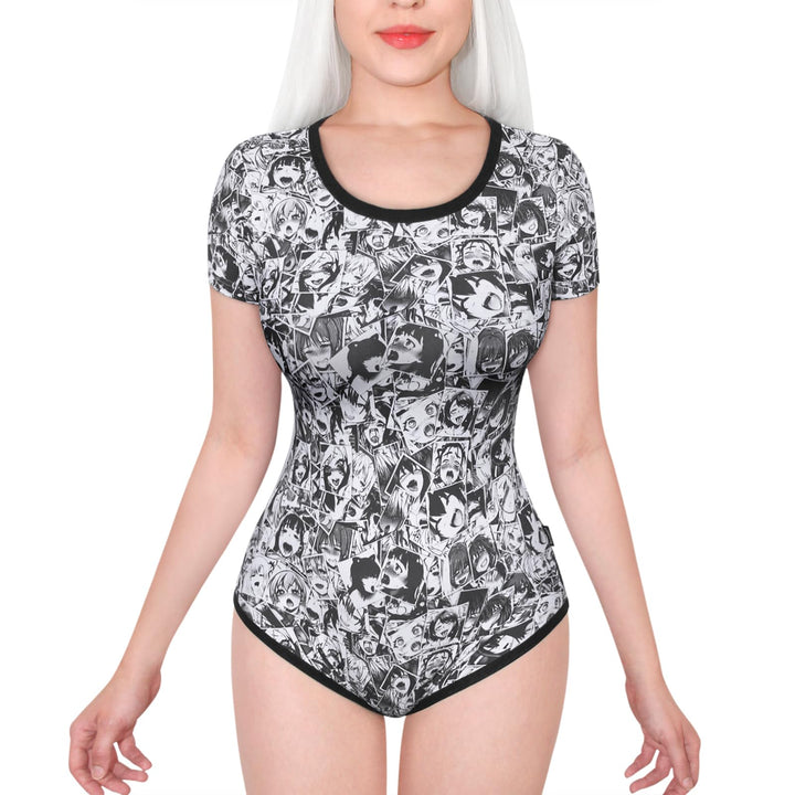 LittleForBig Baumwolle Strampler Onesie Pyjamas Bodysuit – UwU Strampler