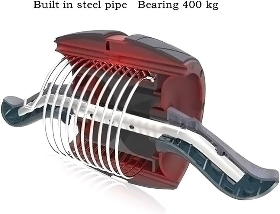 Perfect Fitness Ab Carver Pro Roller für Core-Übungen rot, rot