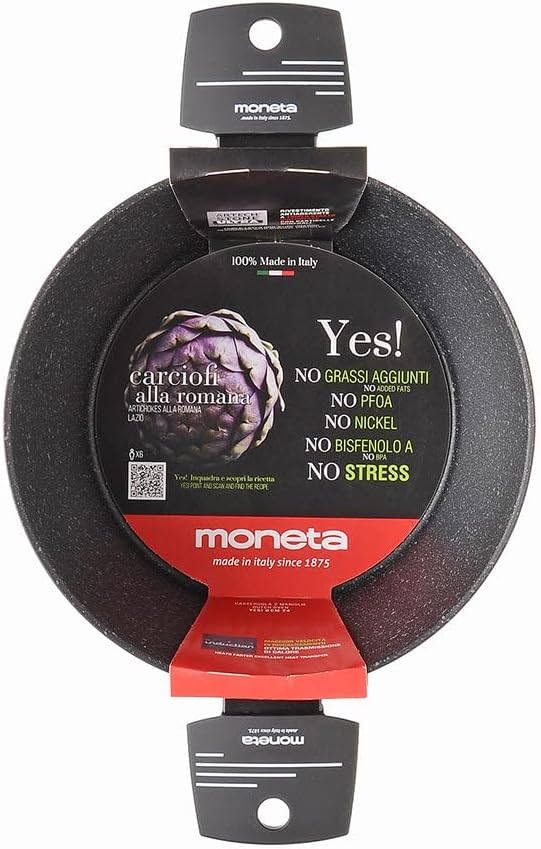 Moneta Yes (Zeus 2.0) KASSEROLLE 24 cm, Aluminium, Rot