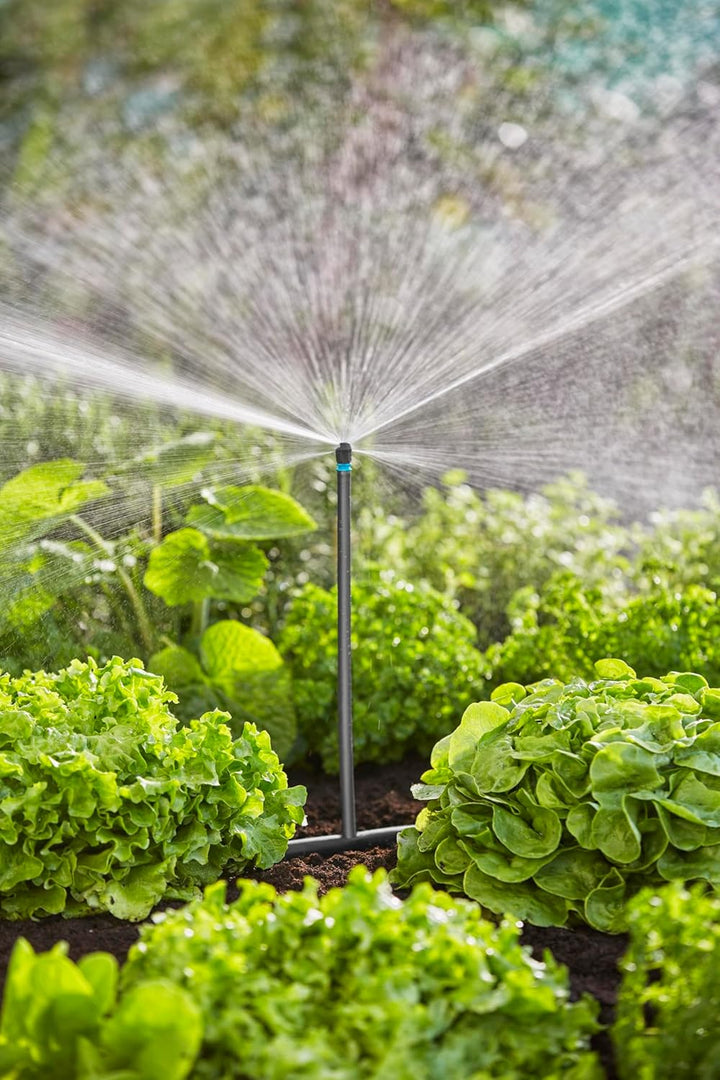 Gardena Micro-Drip-System Tropfbewässerung Set Gemüse-/Blumenbeet (60 m²): Starter-Set sofort einsat