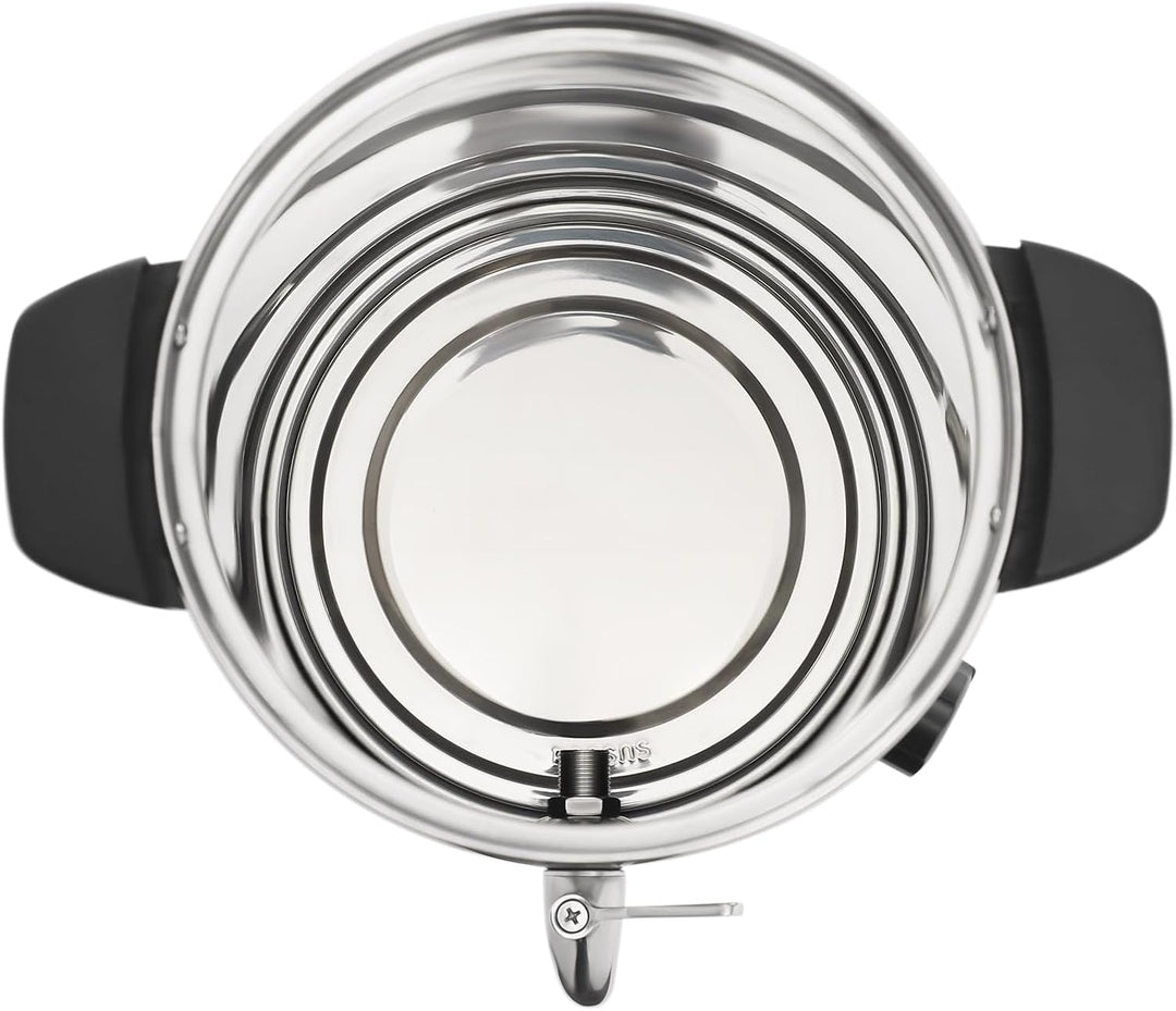 Wachsschmelzer für Kerzen, 8L/281.5oz Elektrischer Wachsschmelztopf Mit Einstellbarer Temperatur (86