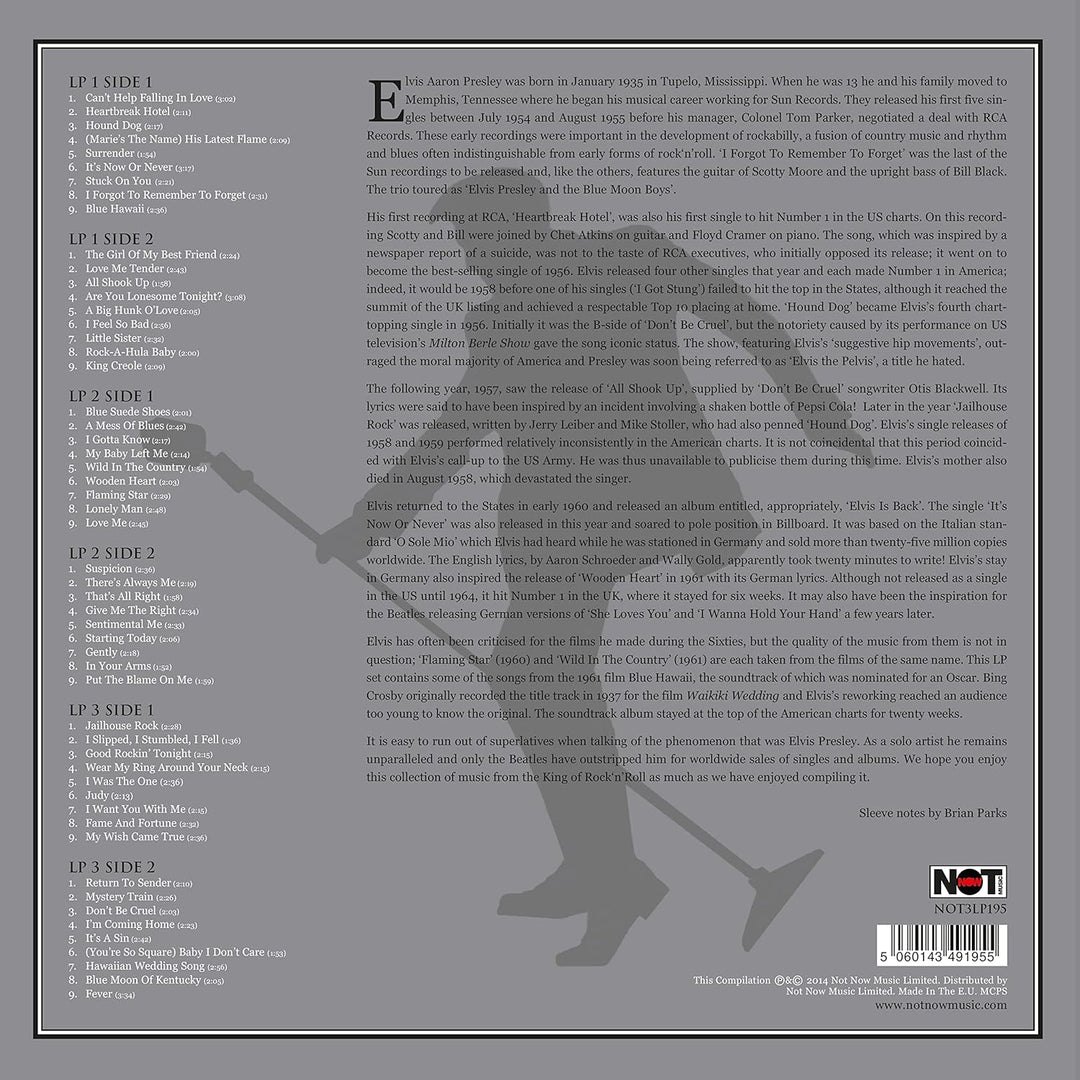 Platinum Collection, Vinyl