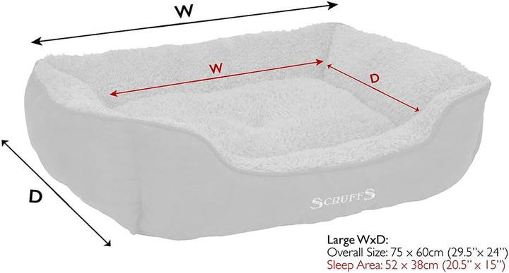 Scruffs Comfortabele Hondenmand en Grijs