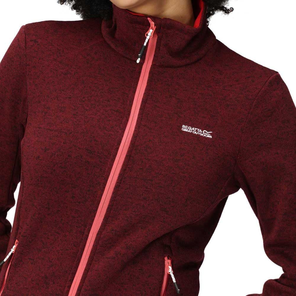 Regatta Damen Women's Newhill Full Zip Fleece Jacket Fleecejacke 36 Burgnd (RmRd), 36 Burgnd (RmRd)