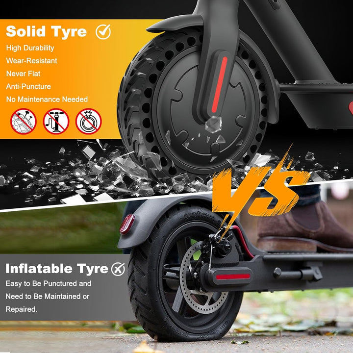 E Scooter Reifen 8 1/2 x2 Vollgummi für Xiaomi Pro 2, 1S, M365, Pro, Mi3, Vollgummireifen E Scooter