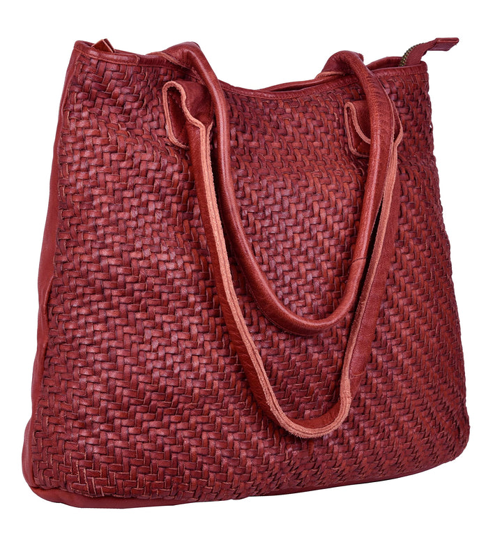 ANTONIO VALERIA Alice Handtasche Rot/Ausflug, Einfarbig (Getaway Solids), Rot/Ausflug, Einfarbig (Ge