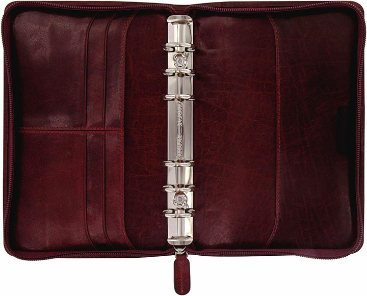 Agenda Lockwood Zip Personal Bordeaux