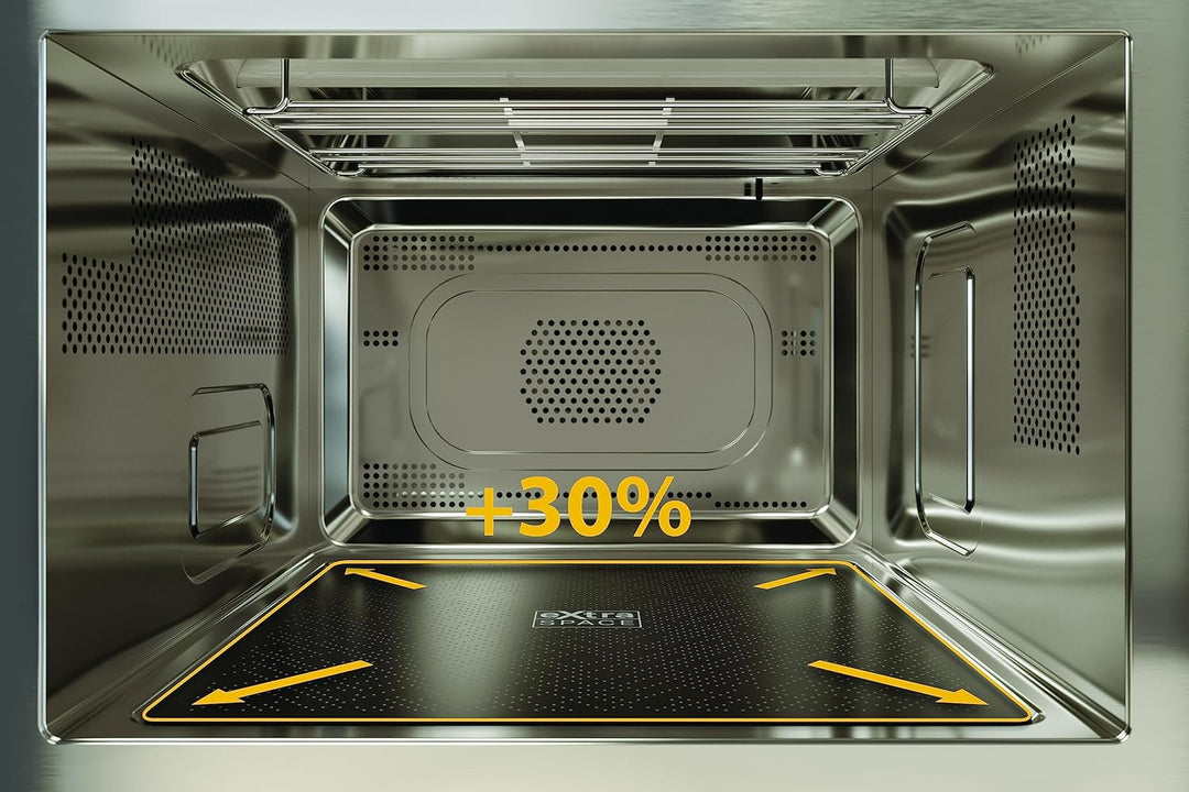 Mikrowelle MF 255 B/Extra Space: Kombi Ohne Drehteller/My Menu/Spezialprogramme/Dampf-Funktion/Dampf