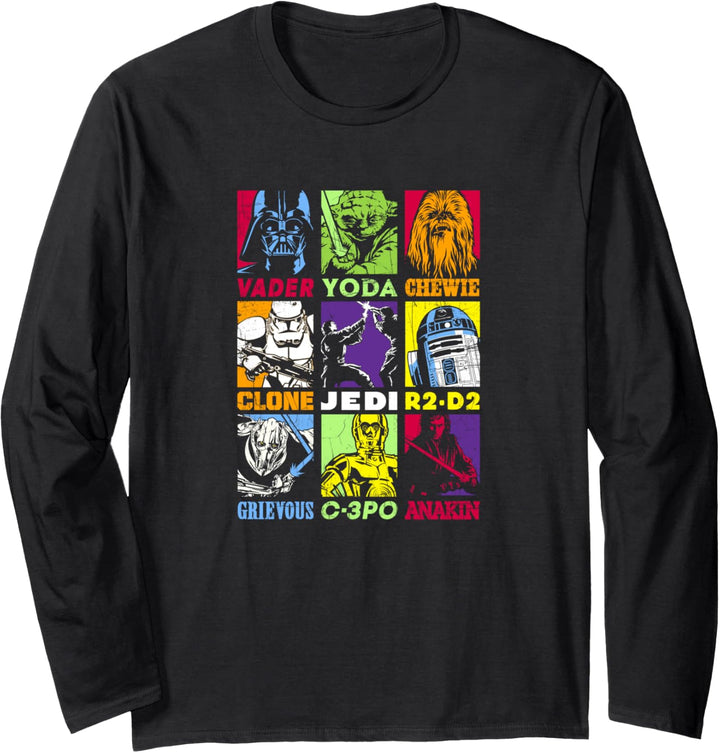 Star Wars Revenge Players Box Up Langarmshirt