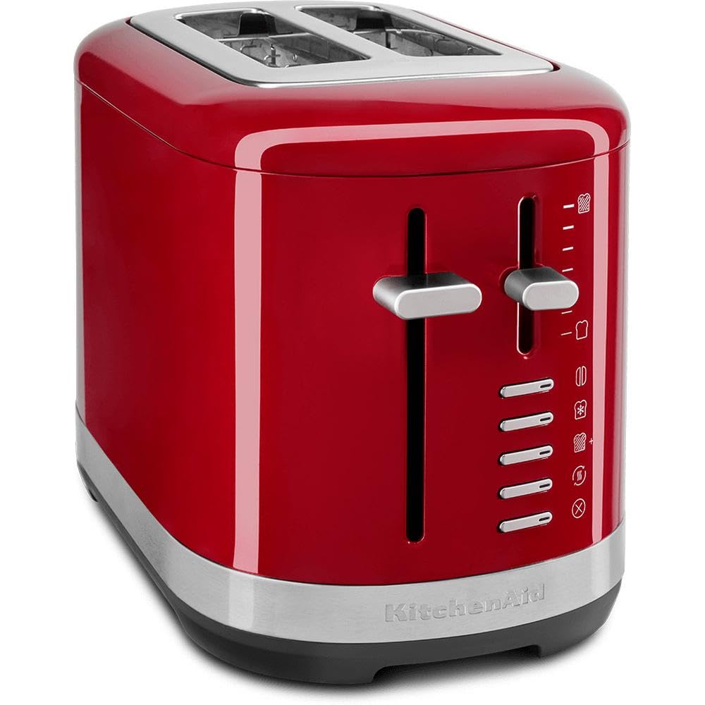 KitchenAid Toaster für 2 Scheiben - Retro Design Toast Machine - 7 verschiedene Funktionen - Edelsth