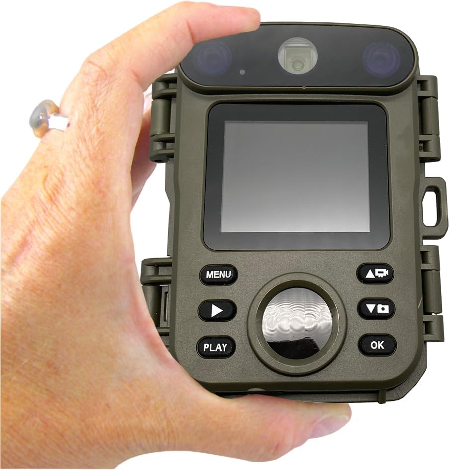 Berger & Schröter | 20MP Mini Wildkamera, Full HD Wildtierkamera mit Bewegungsmelder, 0,2s Trigger A