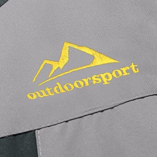 MAGCOMSEN Herren Winter Fleecejacke Warme Gefüttert Skijacke Outdoor Winddicht Wasserdicht Jacke Ver