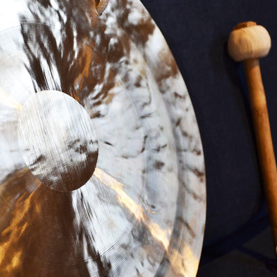 Gong | Traditioneller & authentischer Feng Gong/Wind Gong 12 '' : 30cm - Handgefertigtes Musikinstru