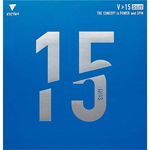 VICTAS Belag V > 15 Stiff Optionen 2,0 mm, schwarz