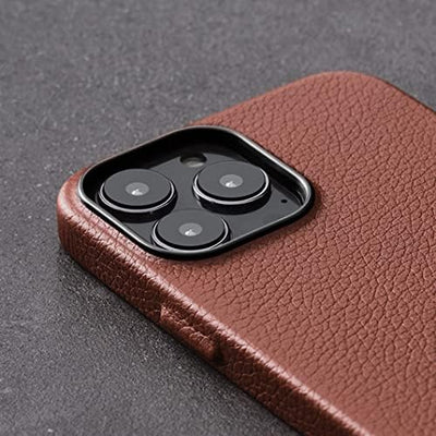 Woolnut Leder Hülle für iPhone 13 Pro Max - Braun iPhone 13 Pro Max brown, iPhone 13 Pro Max brown