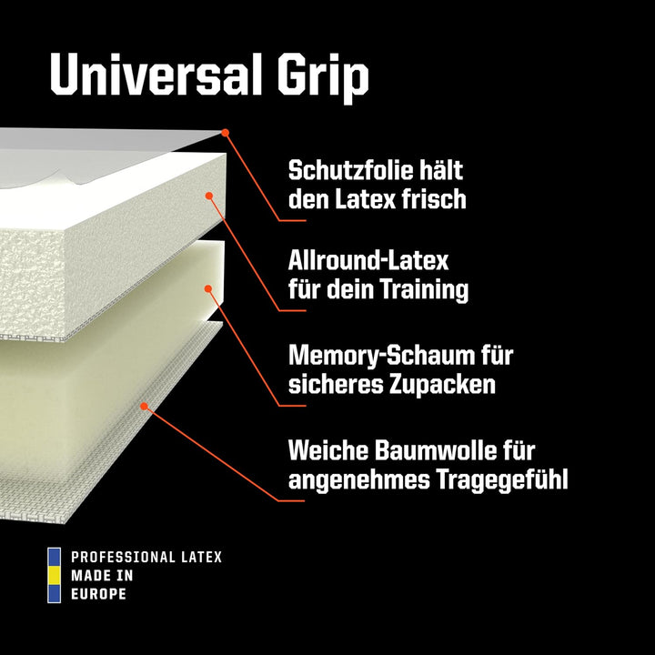 T1TAN Classic 1.0 Torwarthandschuhe - ohne Fingerschutz - Fussballhandschuhe für Torhüter - Diverse