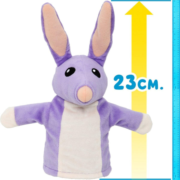 Bluey Bob Bilby Handpuppe aus Plüsch, 20,3 cm