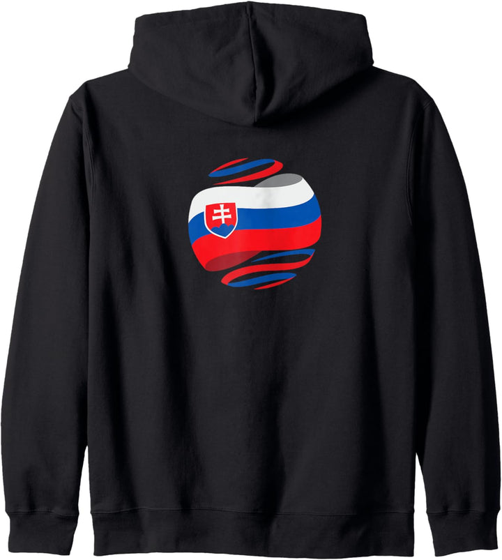Flagge Slowakei Kapuzenjacke