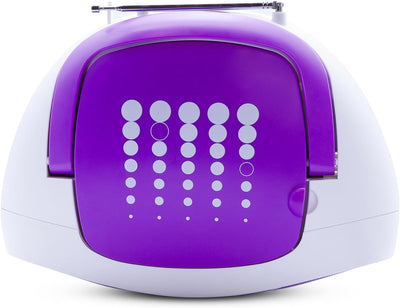 MOOOV Pop Purple, tragbarer CD-Player, Wiedergabe von CD-R/CD-RW/CD-MP3, UKW-Radio, USB-Port, Stereo